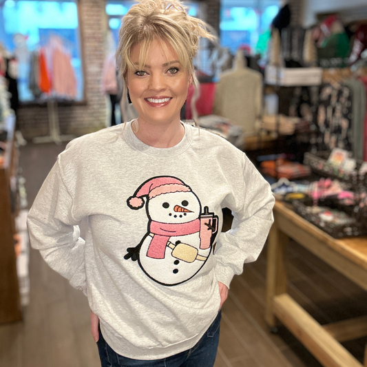 Boujee Snowman Sweatshirt