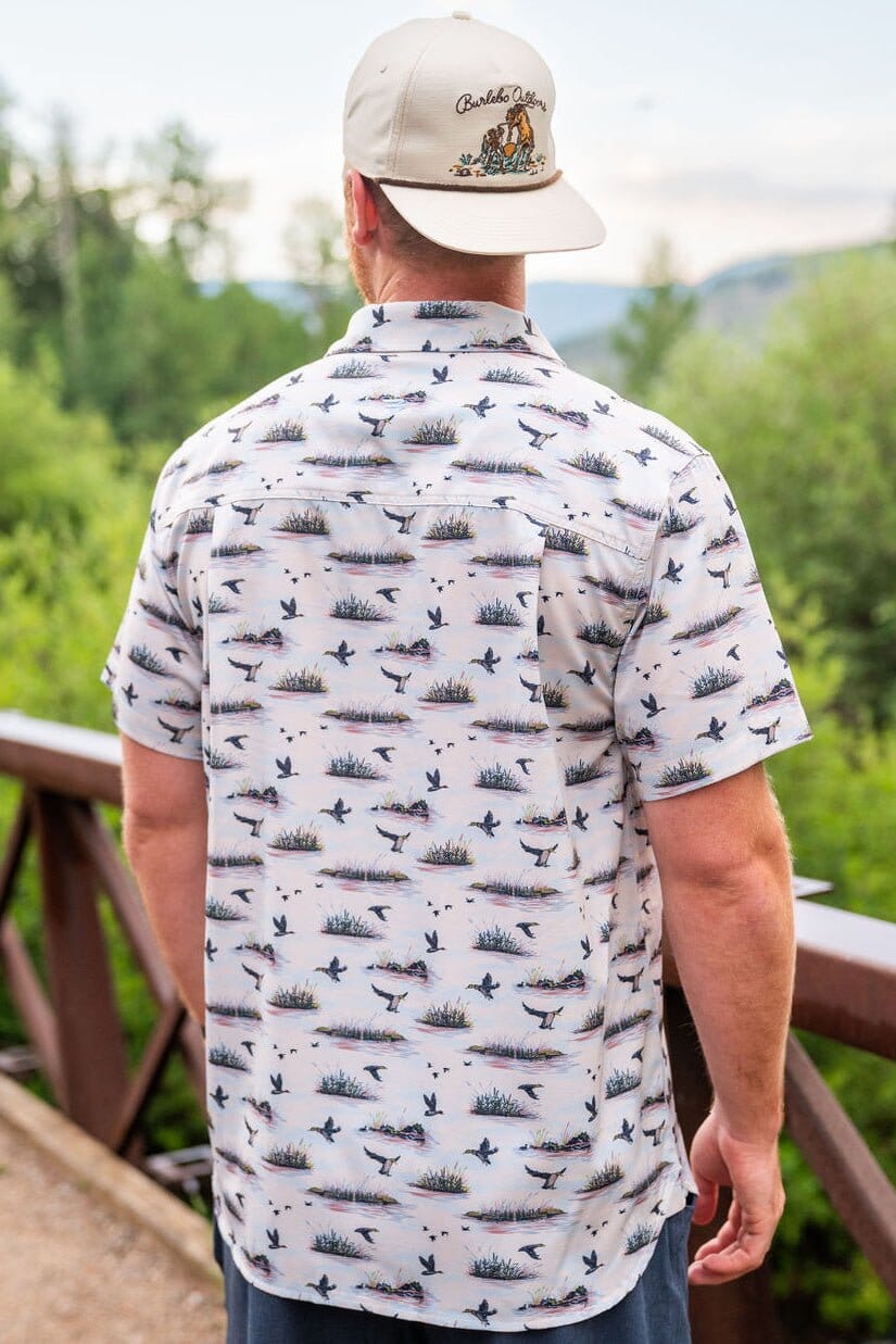 Burlebo Performance Button Up Duck Hunt